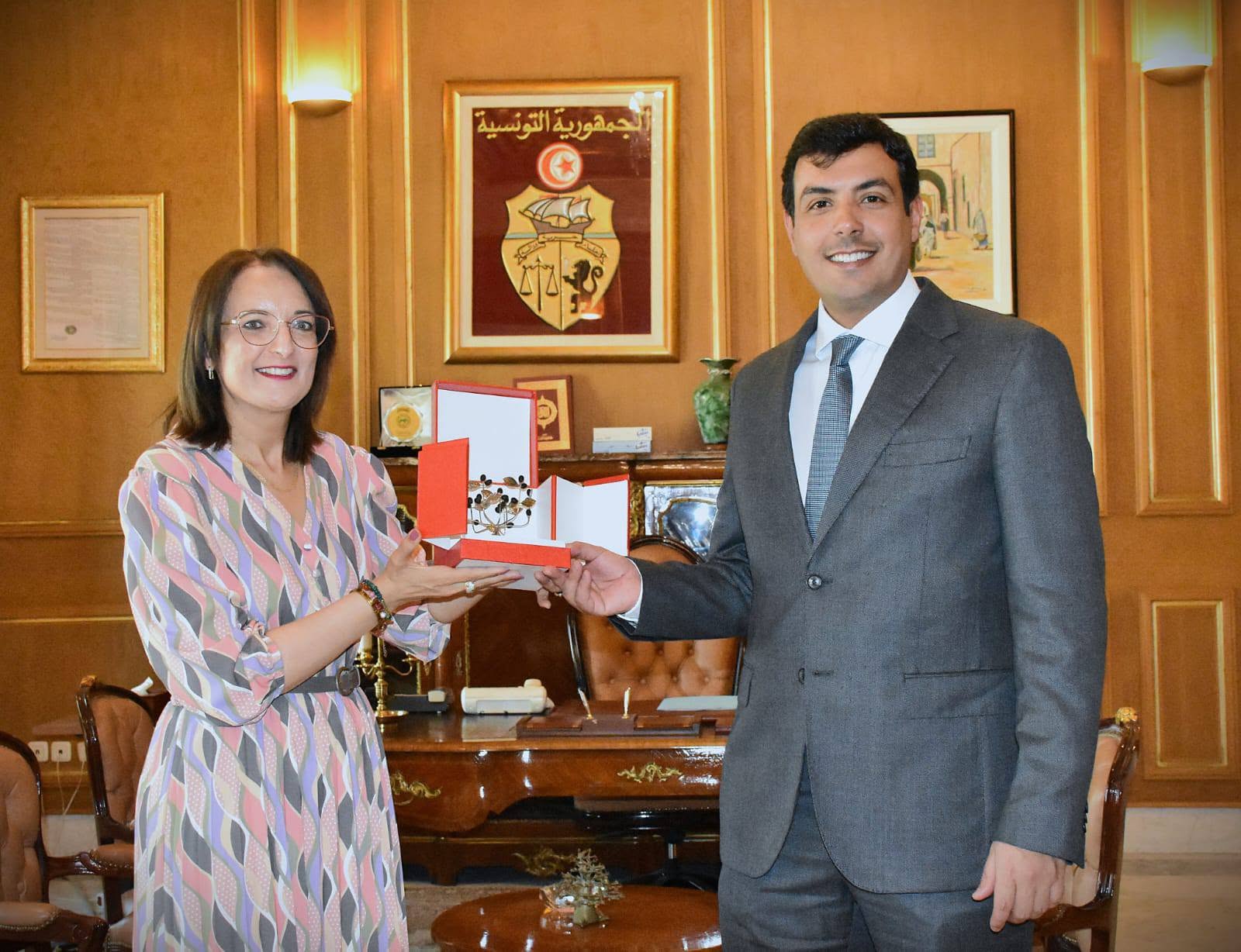 Visit of the Secretary-General of the Arab Towns Organization.